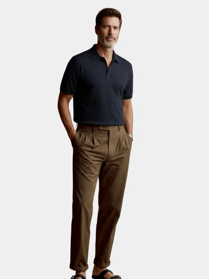 Old Money Cotton Polo