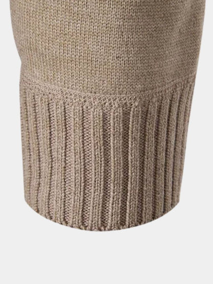 Men’s Knit Sweater – Essential Old Money Casual Everyday Knitwear