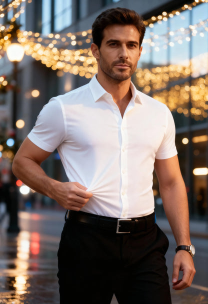 Executive Stretch Short Sleeve (57%OFF)