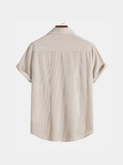Minimalist Corduroy Shirt